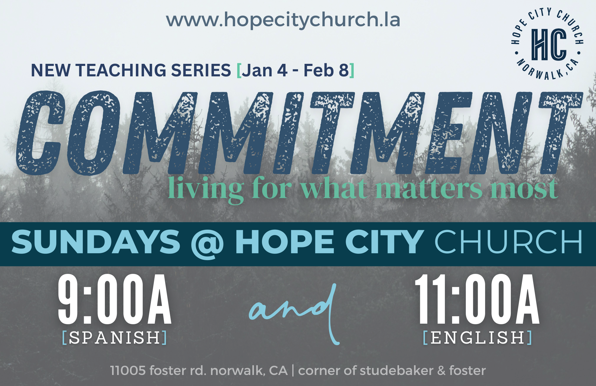 2026 Commitment Series ENGLISH